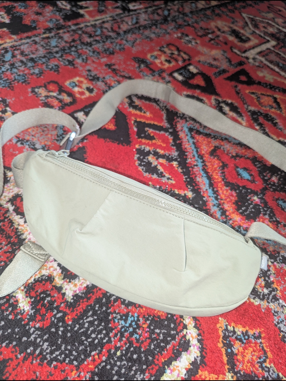 Athleta Beige/Tan Sling Belt Bag